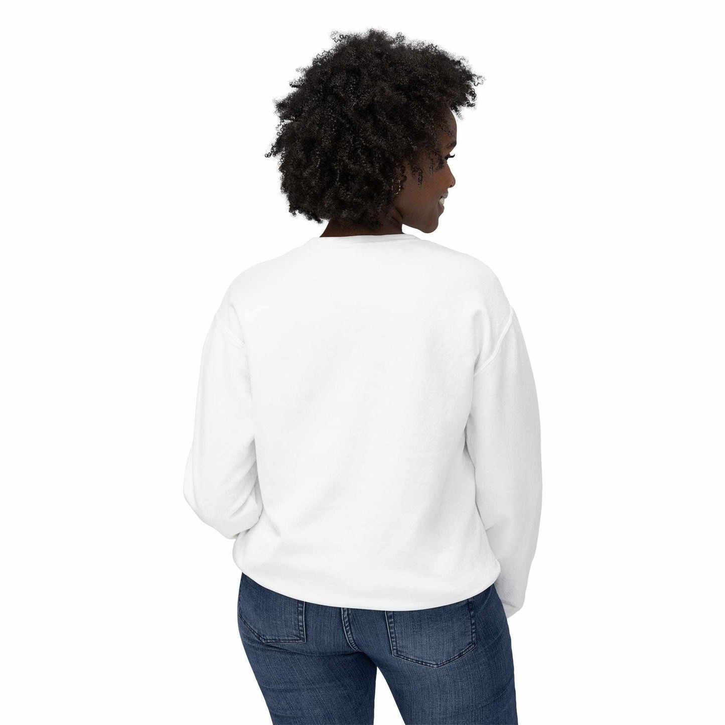 Crewneck Sweatshirt — S.W.A.P. Silhouette Rose Graphic