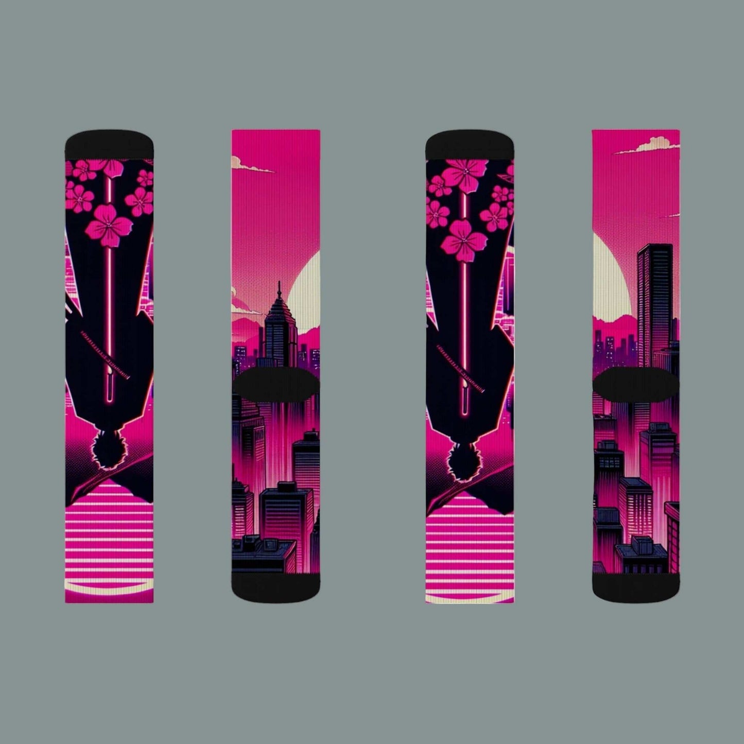 Vibrant Graphic Socks