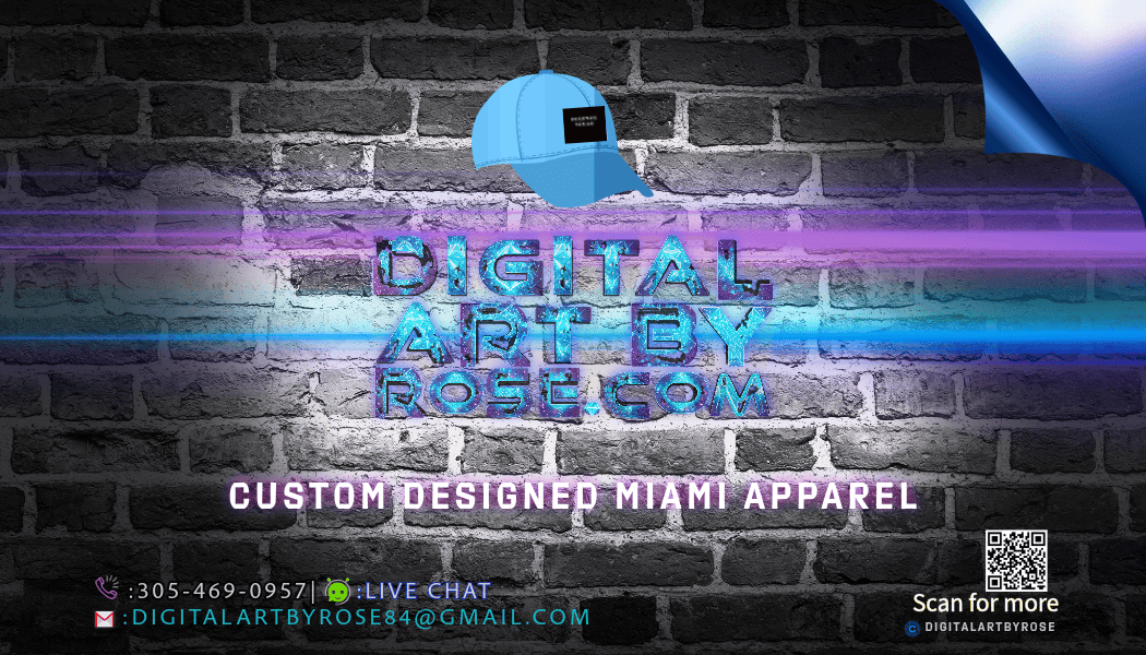 Digital Art By Rose gift card for custom apparel and unique home products