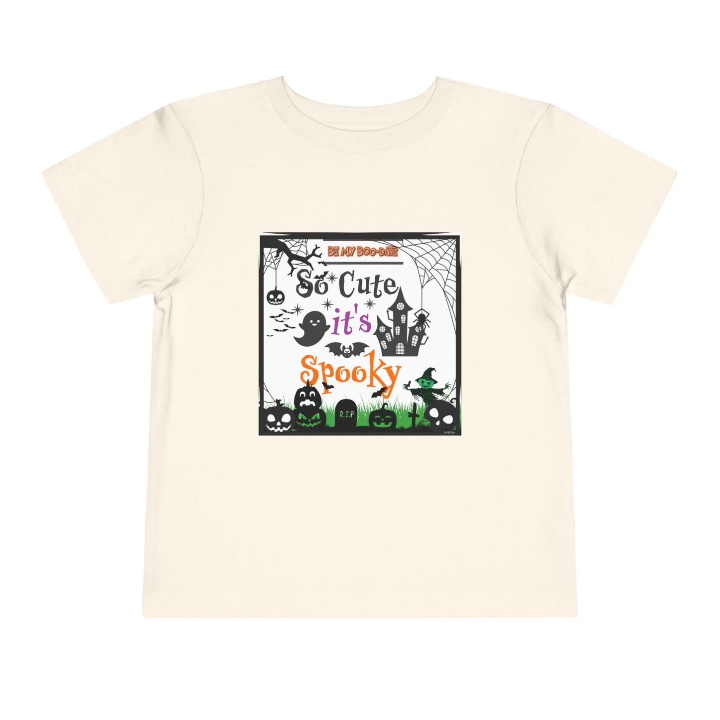 Toddler Halloween Tee'So Cute it's Spooky'