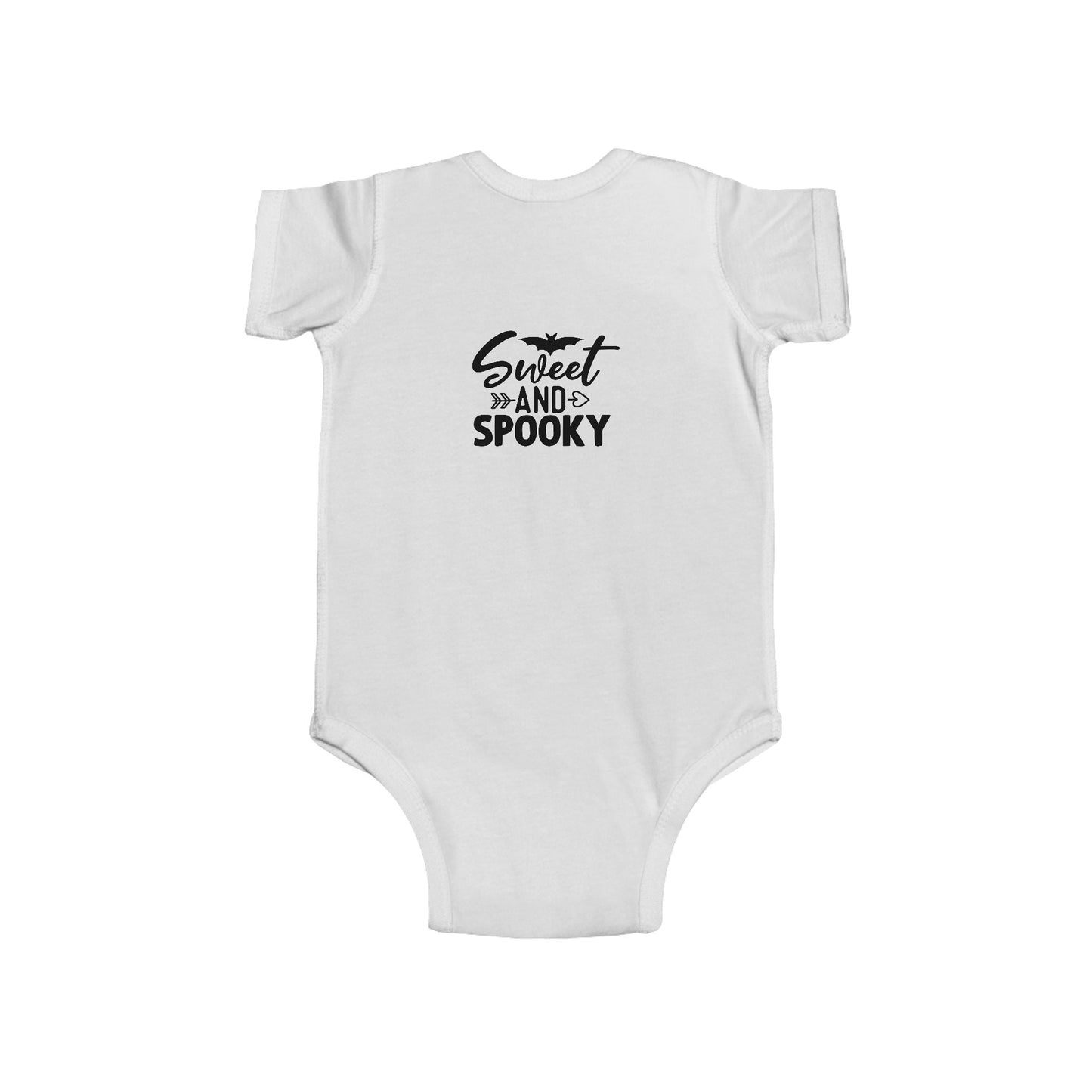 Baby Bodysuit Boy's 1st Blue Halloween Unique Font Design for Boys