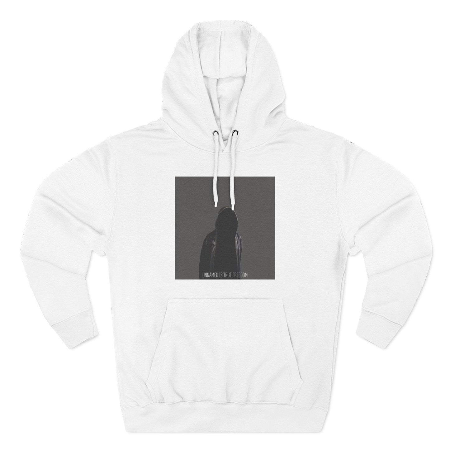 Fleece Hoodie 'UNNAMED' Is True Freedom Logo Metaphor