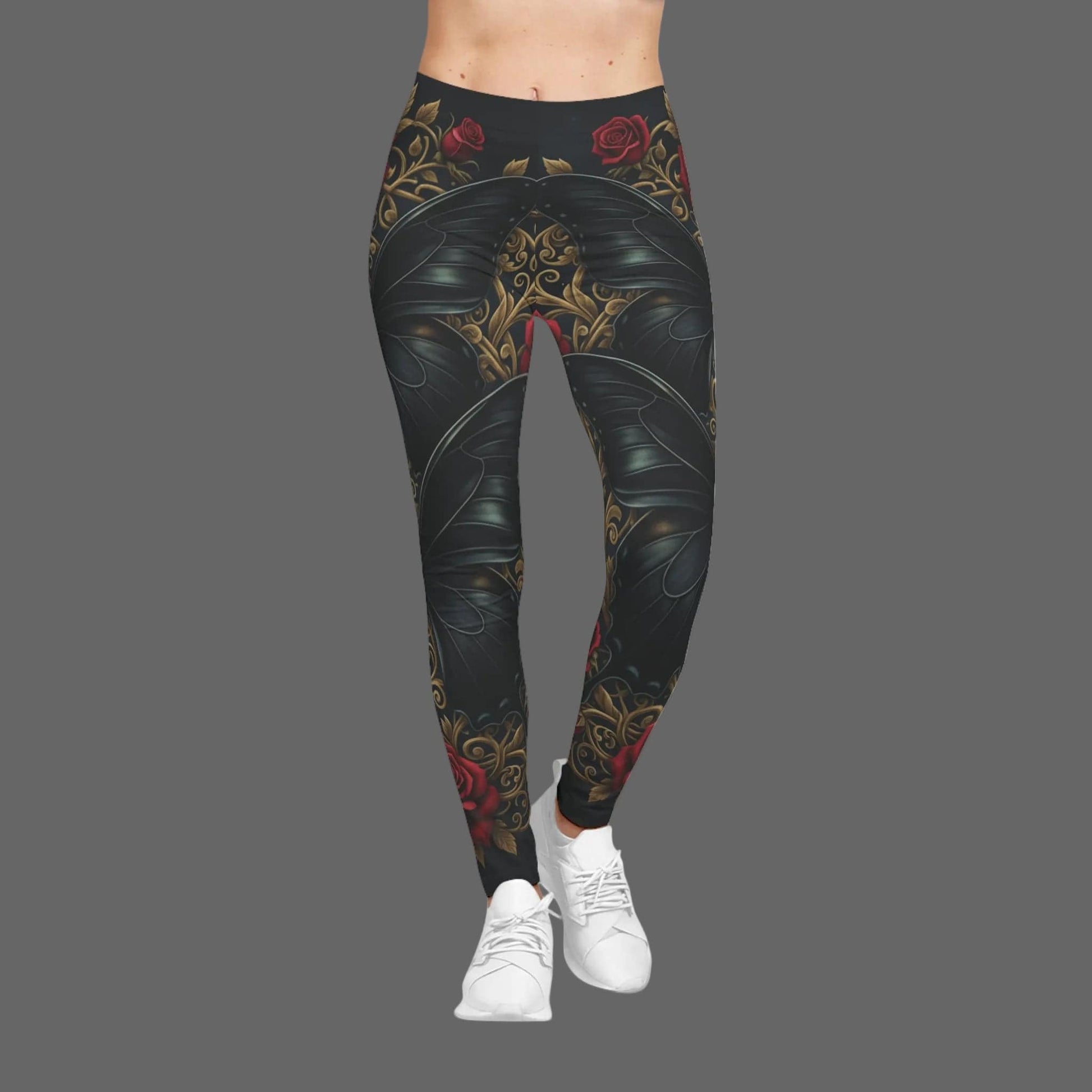Gothic Rose Leggings