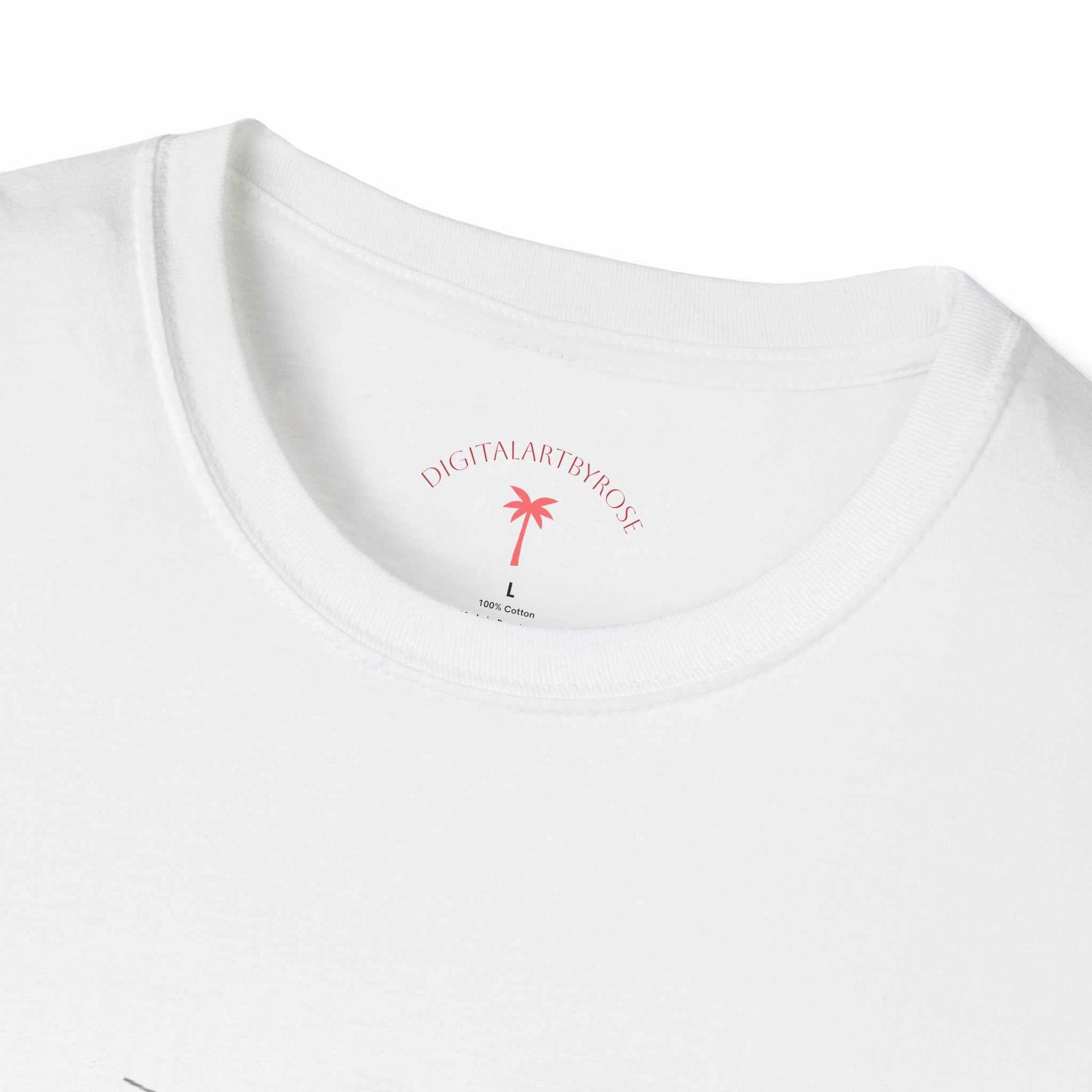Natural color True Strength T-Shirt with motivational silent strength emblem, lightweight breathable cotton gym tee