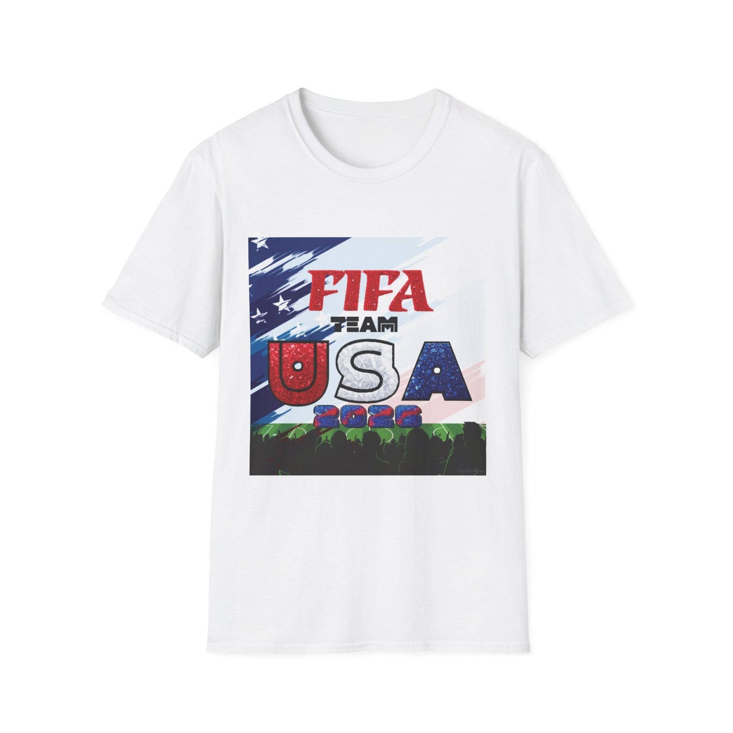 FIFA Team USA T-Shirt — Patriotic Soccer Fan Tee