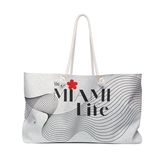 Miami Life Weekender Bag Perfect beach trips and getaways