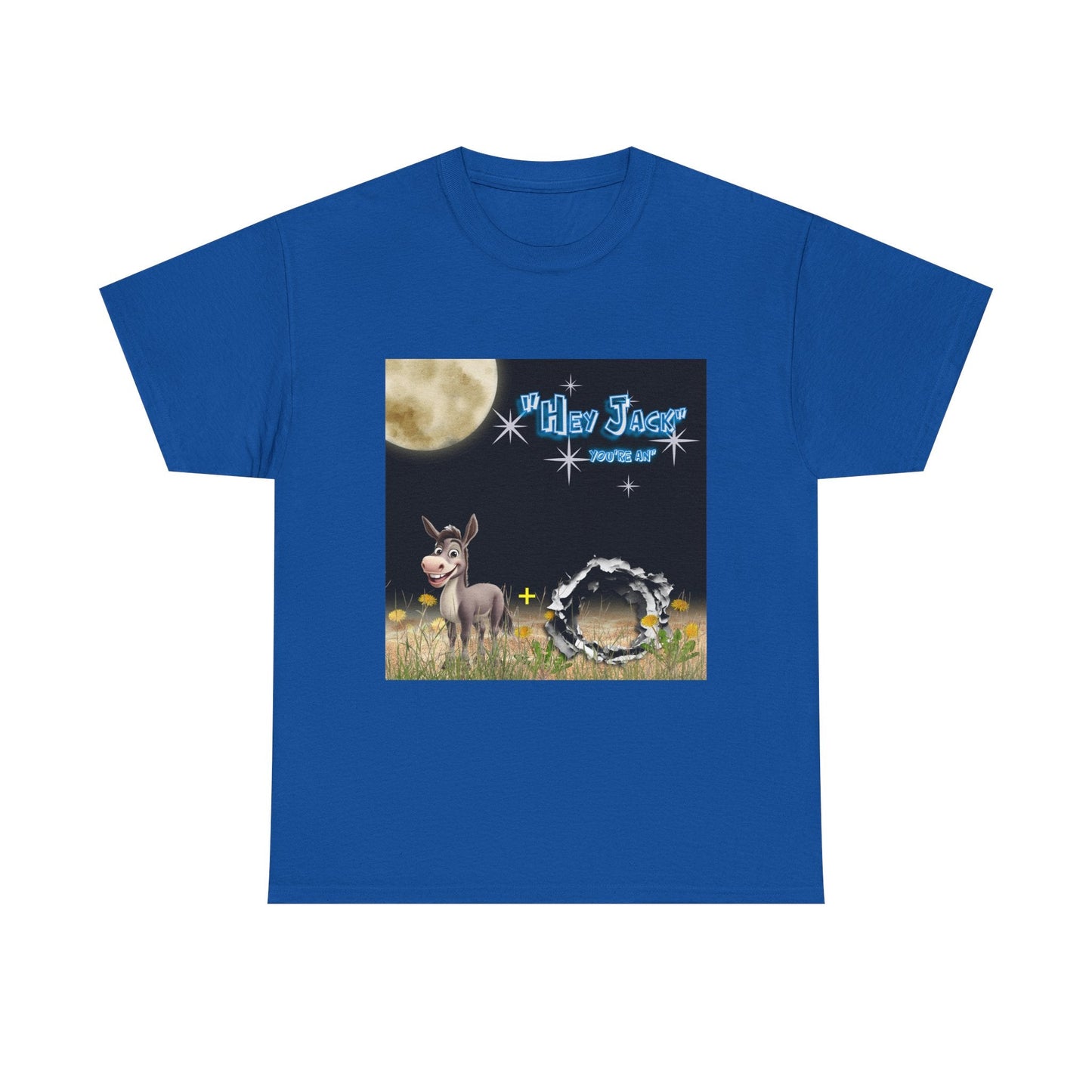 Whimsical Donkey Graphic Tee, Playful Unisex T-Shirt, Fun Casual Wear, Perfect Gift for Animal Lovers, Unique Birthday or Holiday Gift