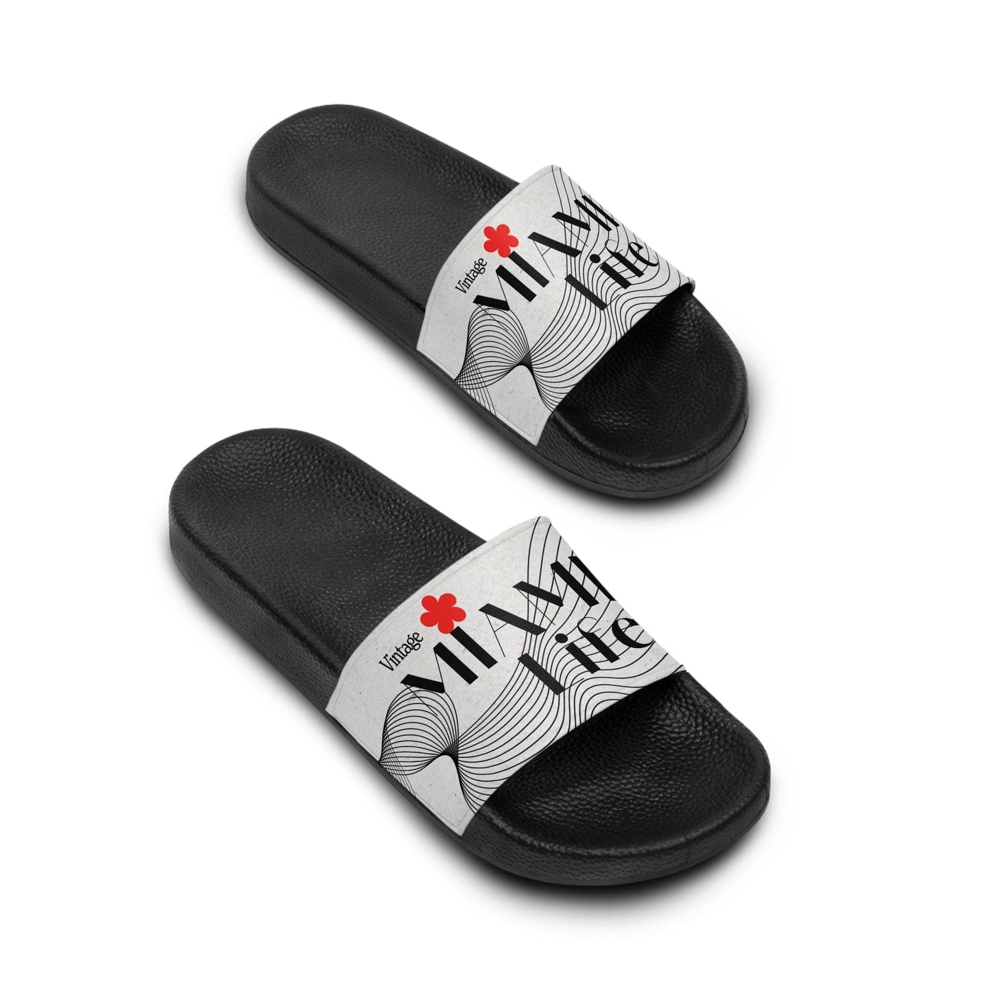 Chic Women's Slide "Vintage Miami Life"Sandals,