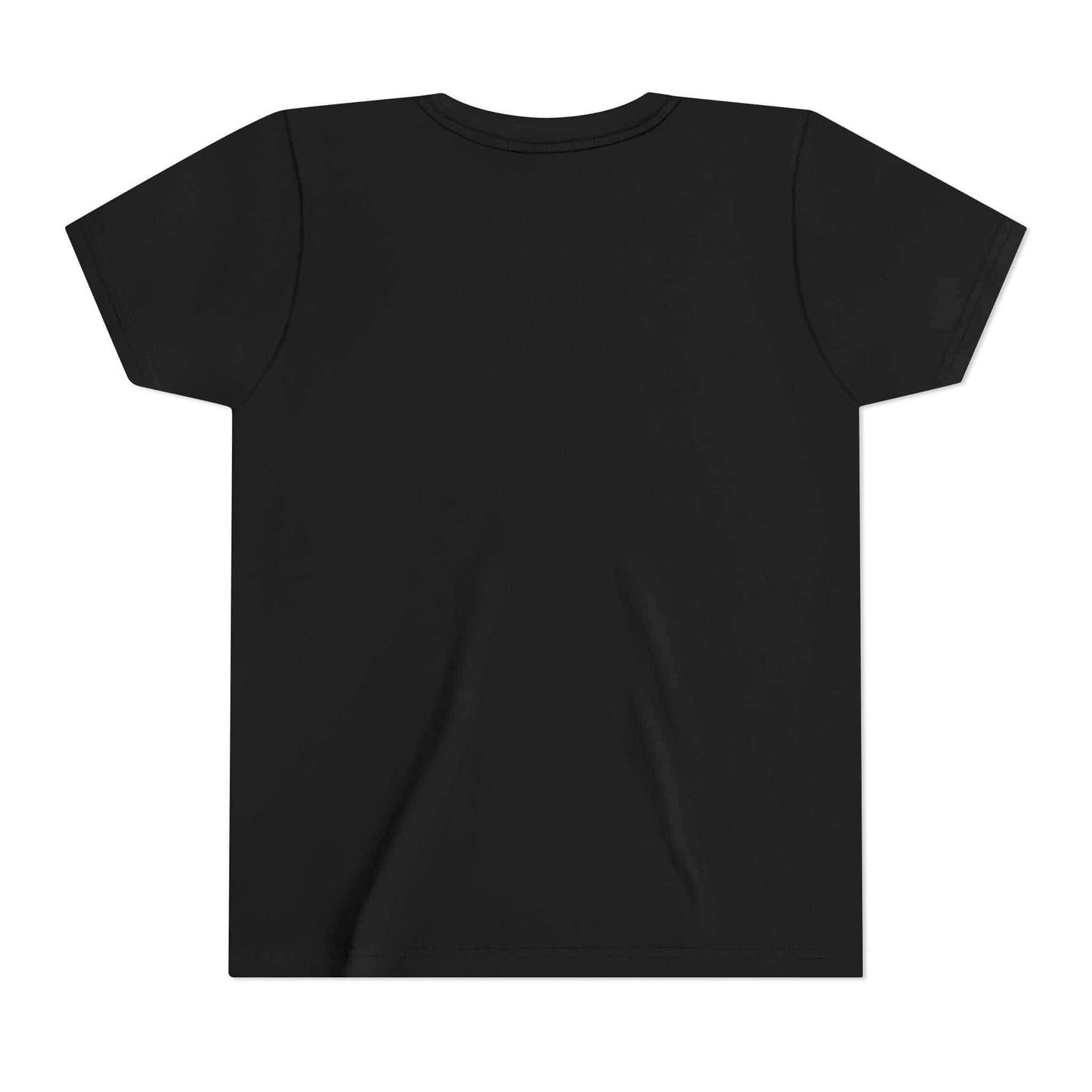 Youth ballet tee featuring a delicate ballerina with floral border on soft cotton