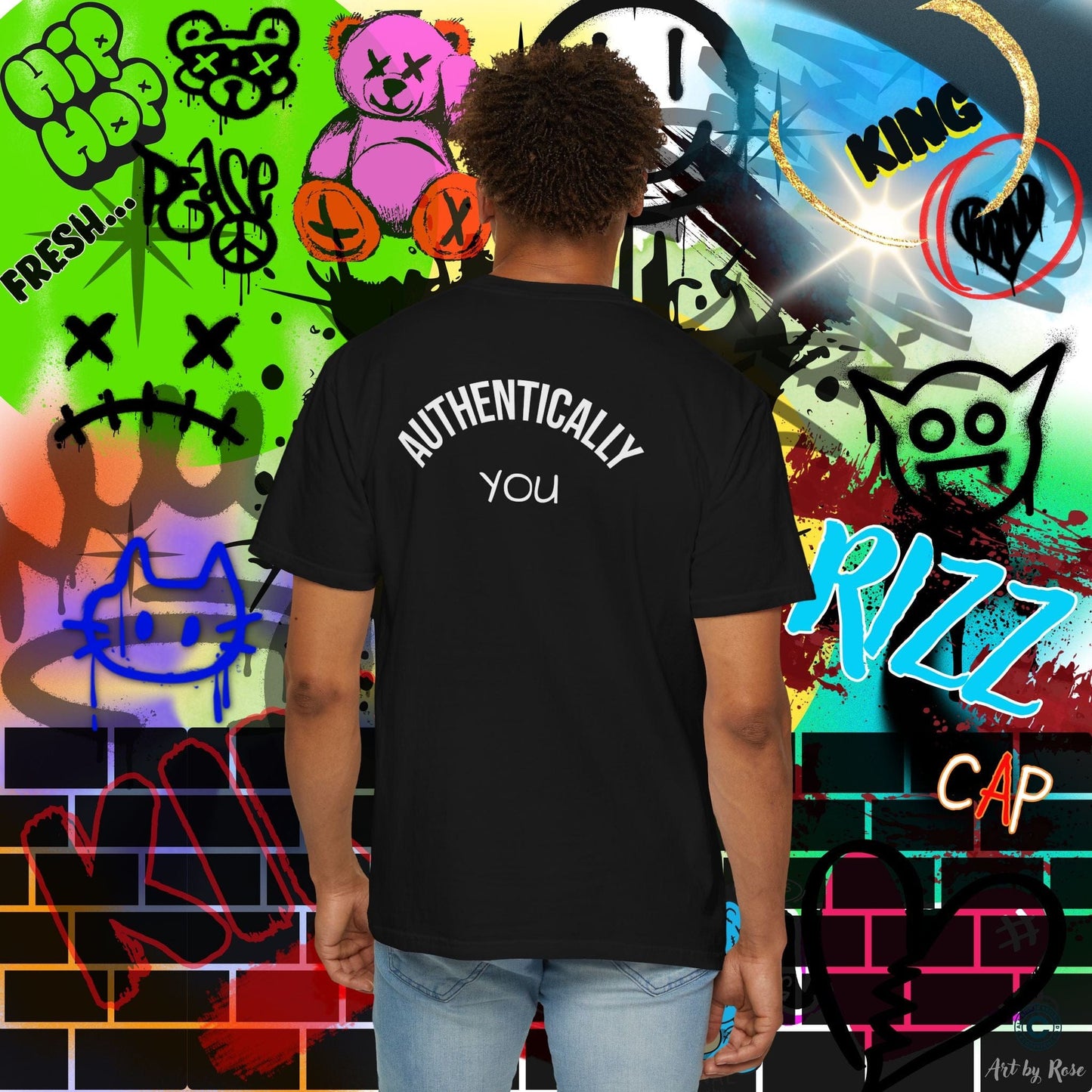 Graphic Tee - 'DARE TO BE DISLIKED' Bodybuilder Weightlifting Design