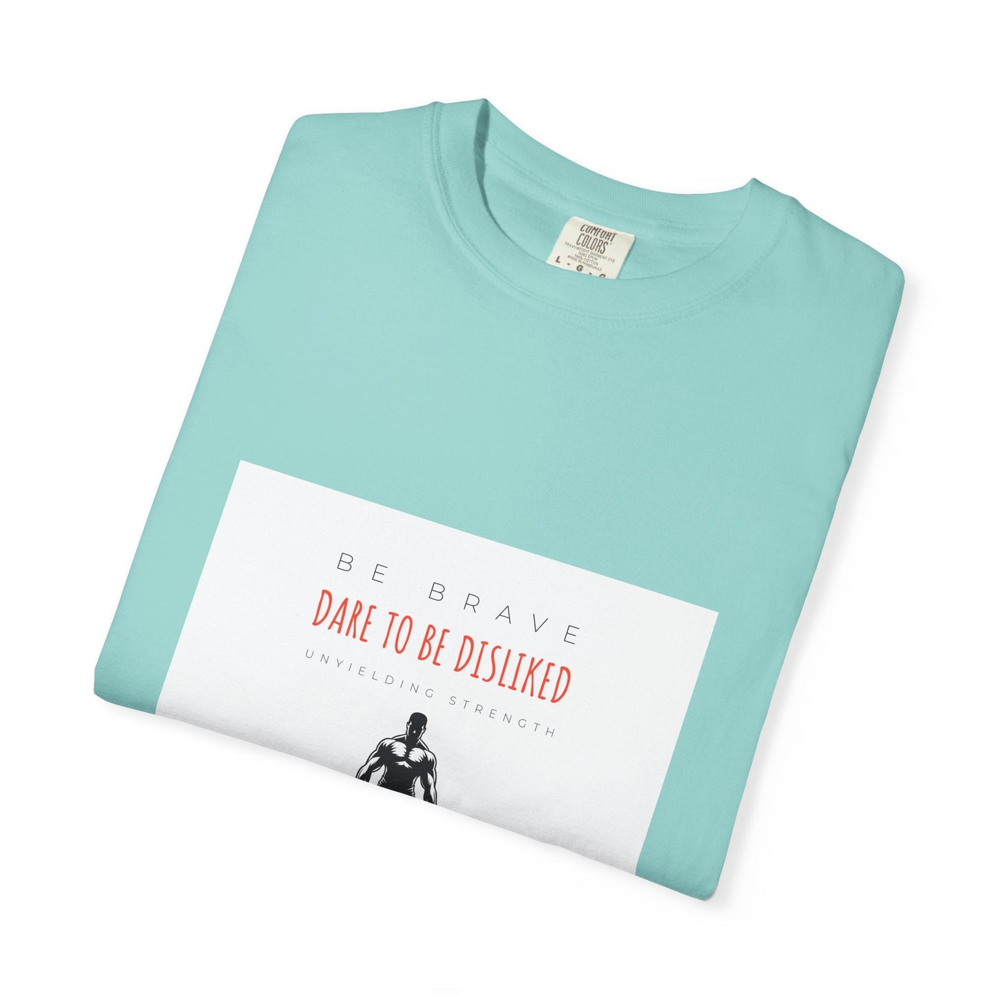 Graphic Tee - 'DARE TO BE DISLIKED' Bodybuilder Weightlifting Design