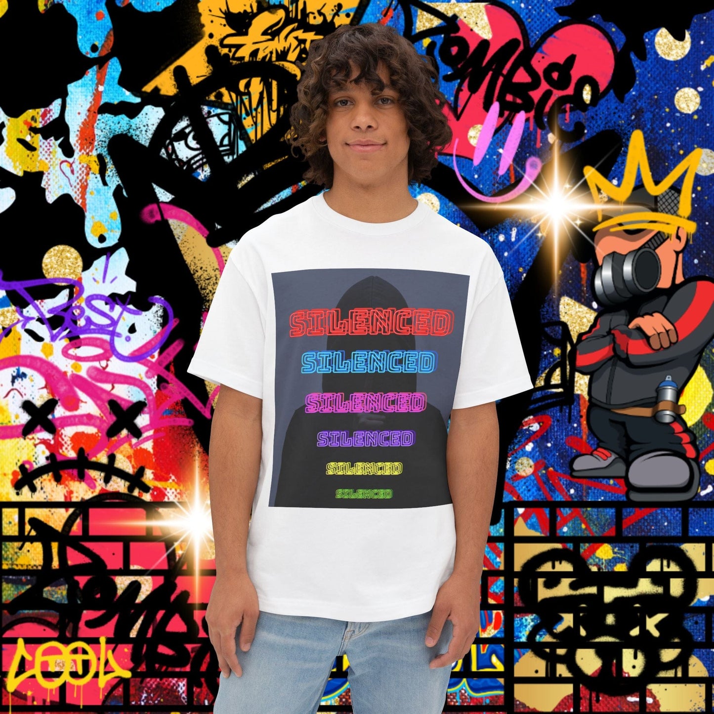 Unisex Oversized boxy Tee