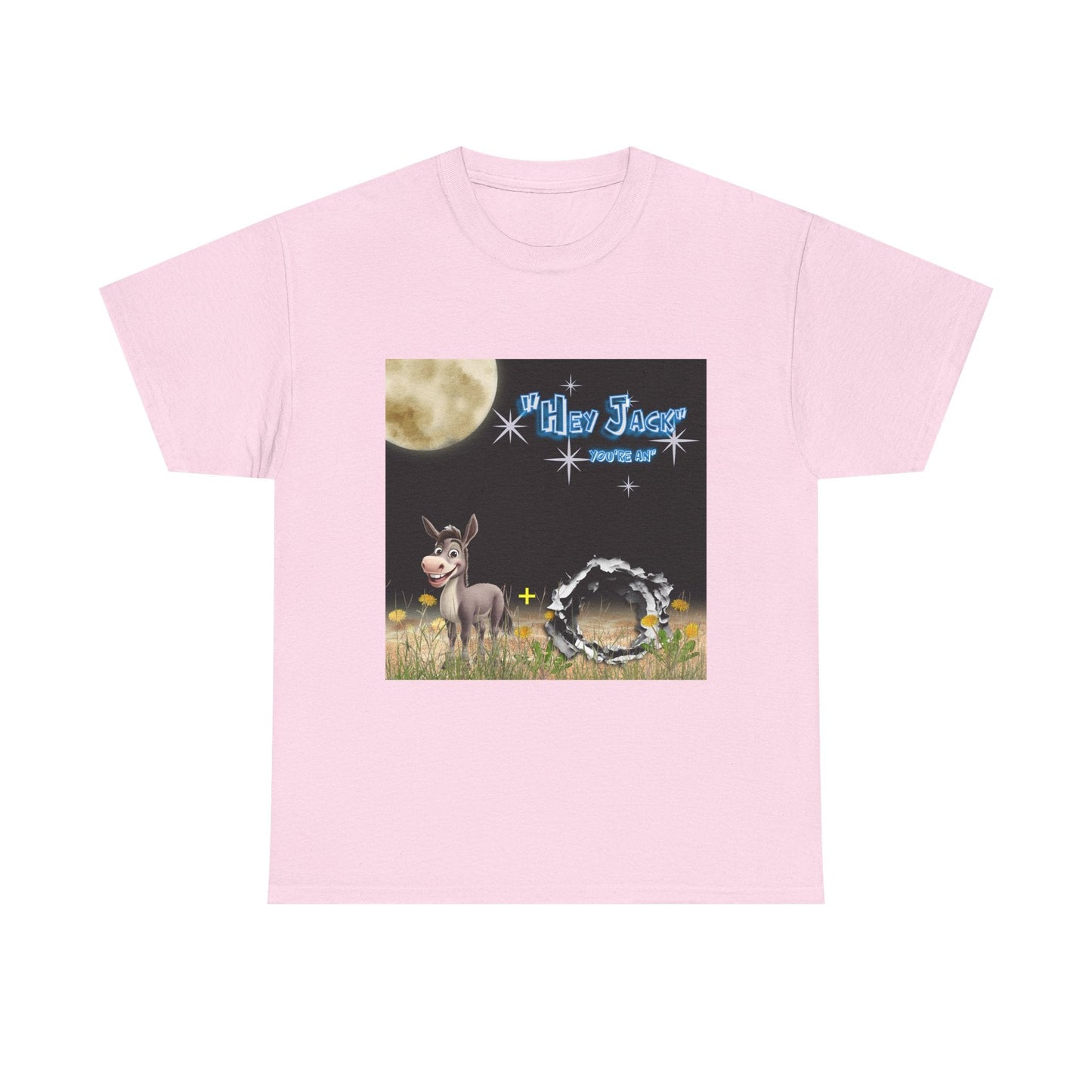 Whimsical Donkey Graphic Tee, Playful Unisex T-Shirt, Fun Casual Wear, Perfect Gift for Animal Lovers, Unique Birthday or Holiday Gift