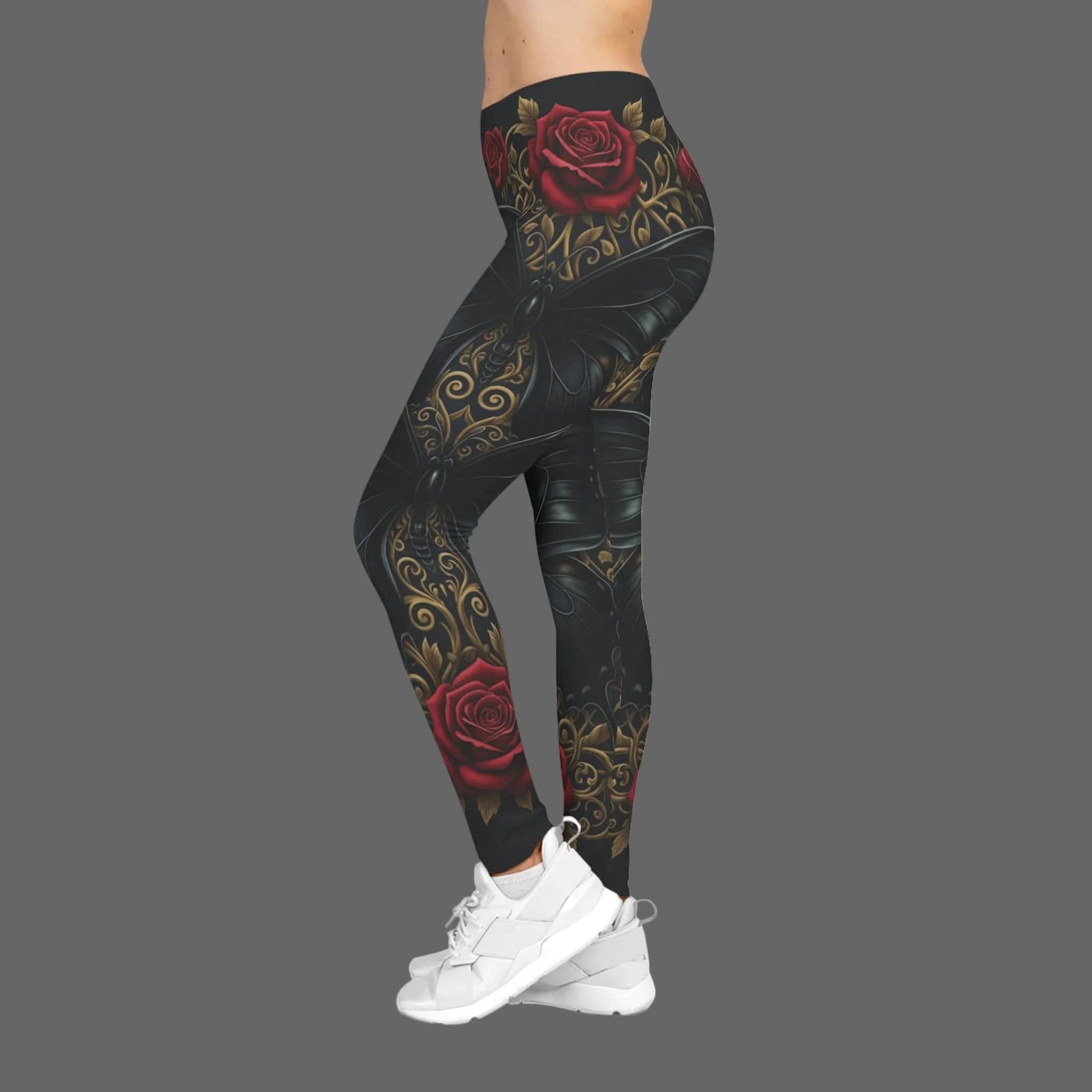 Gothic Rose Leggings