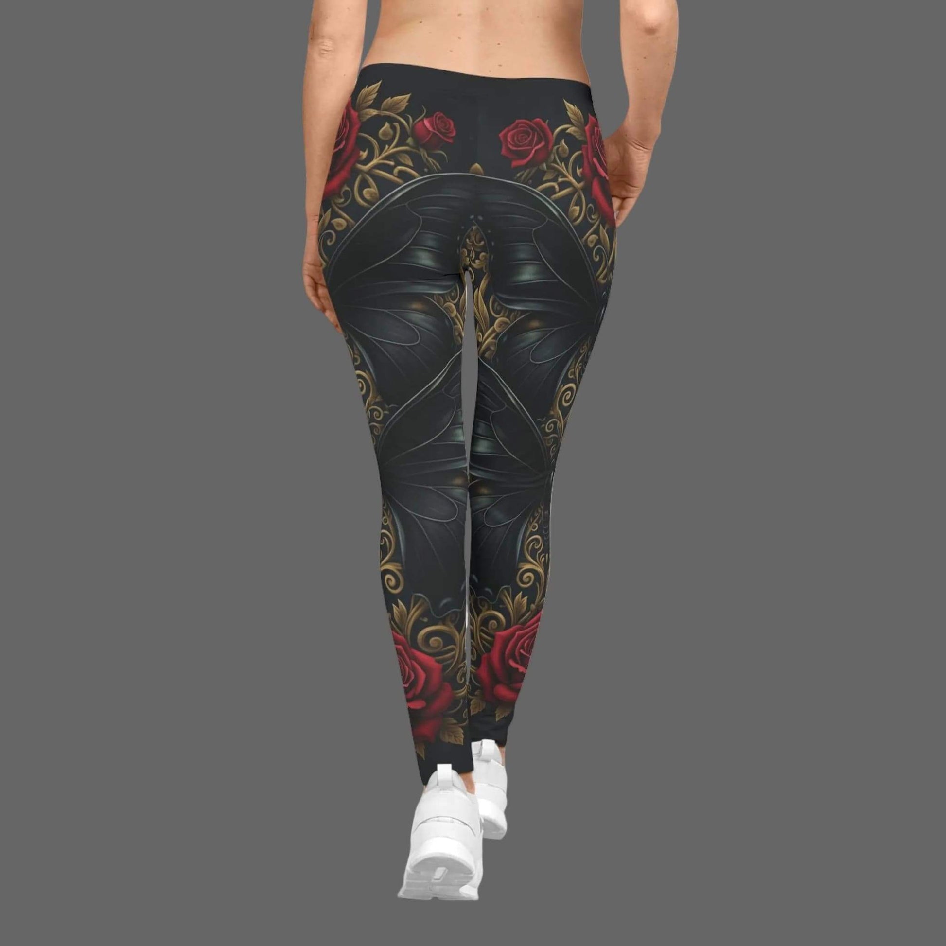 Gothic Rose Leggings