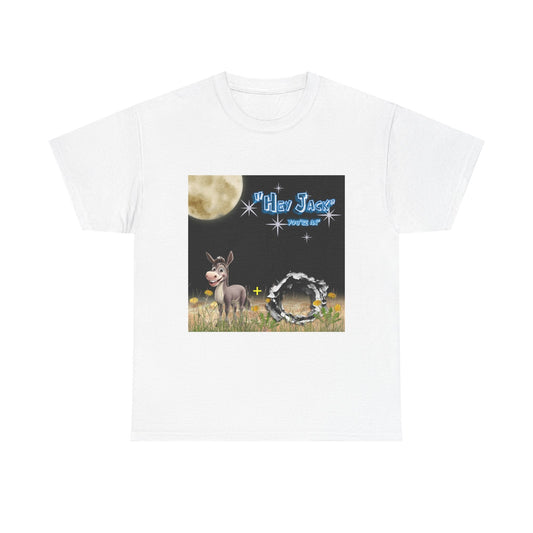 Whimsical Donkey Graphic Tee, Playful Unisex T-Shirt, Fun Casual Wear, Perfect Gift for Animal Lovers, Unique Birthday or Holiday Gift