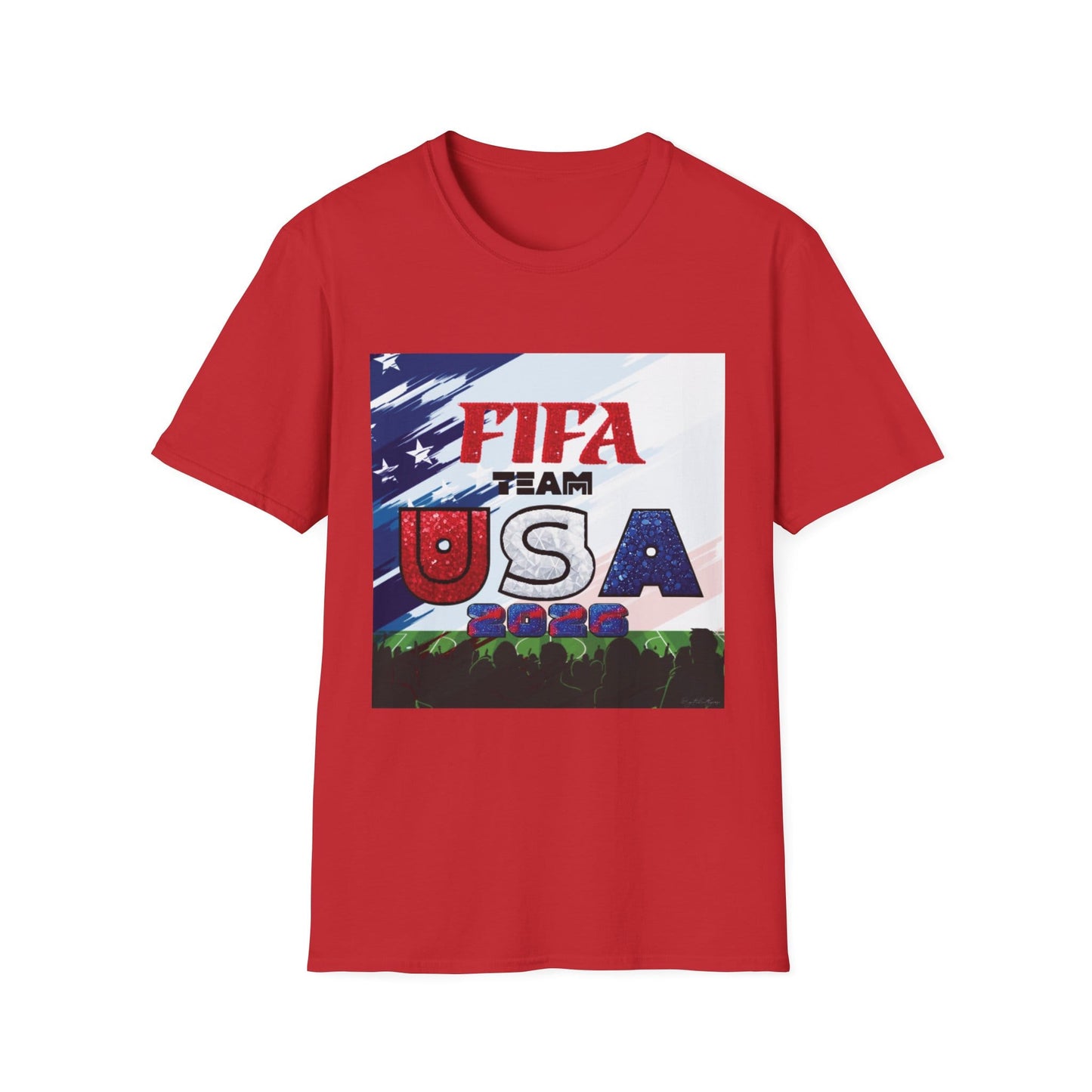 FIFA Team USA T-Shirt — Patriotic Soccer Fan Tee