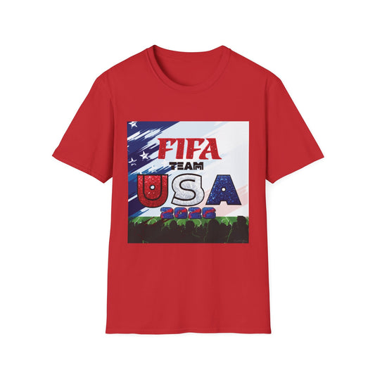 FIFA Team USA T-Shirt — Patriotic Soccer Fan Tee