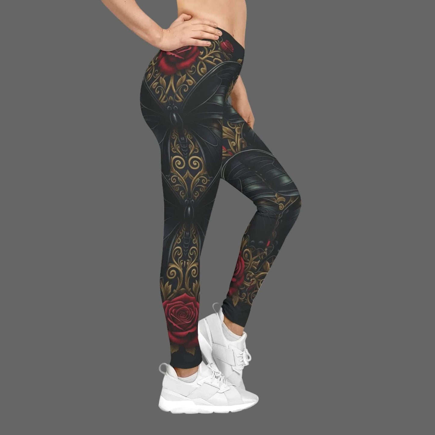 Gothic Rose Leggings