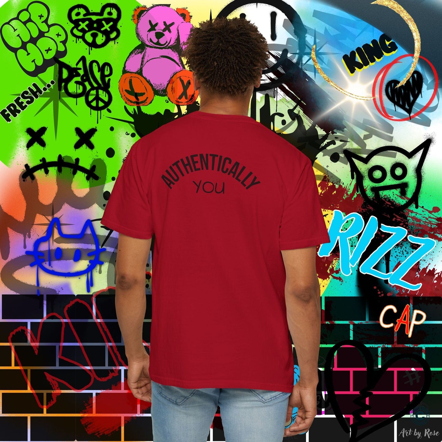 Graphic Tee - 'DARE TO BE DISLIKED' Bodybuilder Weightlifting Design