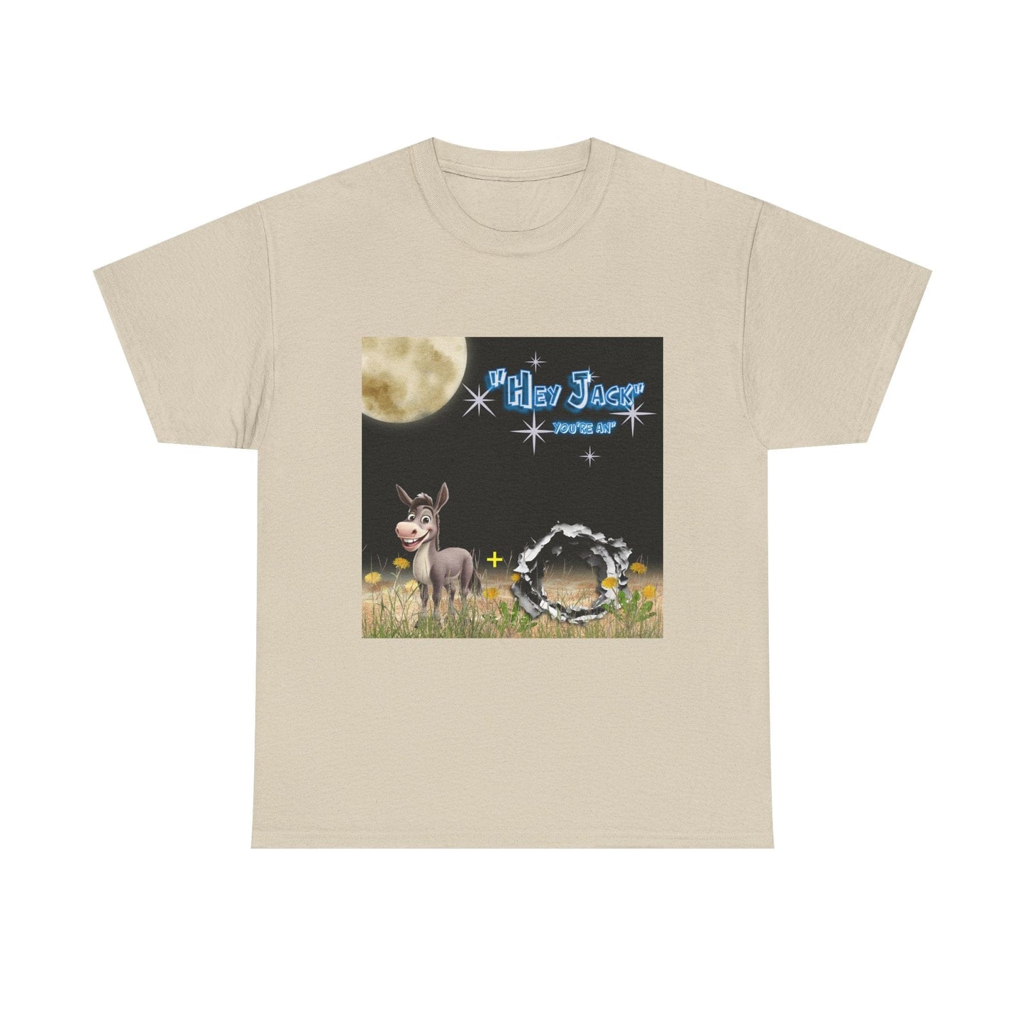 Whimsical Donkey Graphic Tee, Playful Unisex T-Shirt, Fun Casual Wear, Perfect Gift for Animal Lovers, Unique Birthday or Holiday Gift