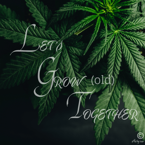 Grow together Cannabis art print